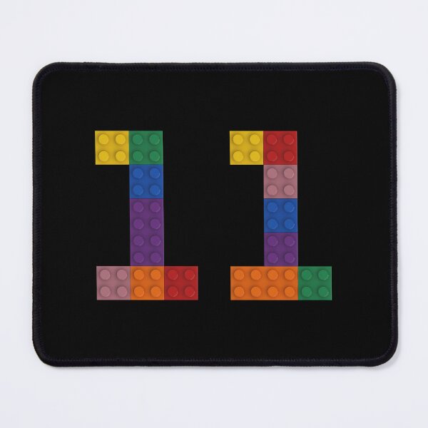 Item preview, 11 numbering made of bricks designed and sold by Brickification.