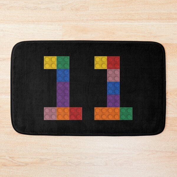 Item preview, 11 numbering made of bricks designed and sold by Brickification.