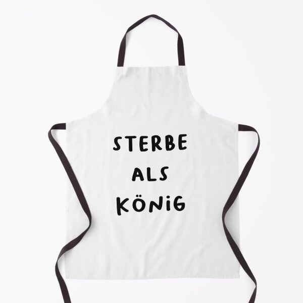 Aperçu de l'œuvre "Sterbe als König - Design allemand audacieux" créée et vendue par RM-Journey.