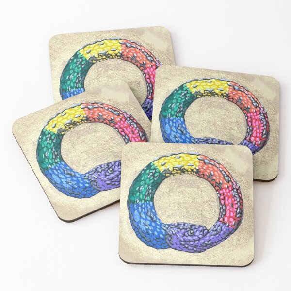 Item preview, Color Wheel Ouroboros designed and sold by RaLiz.