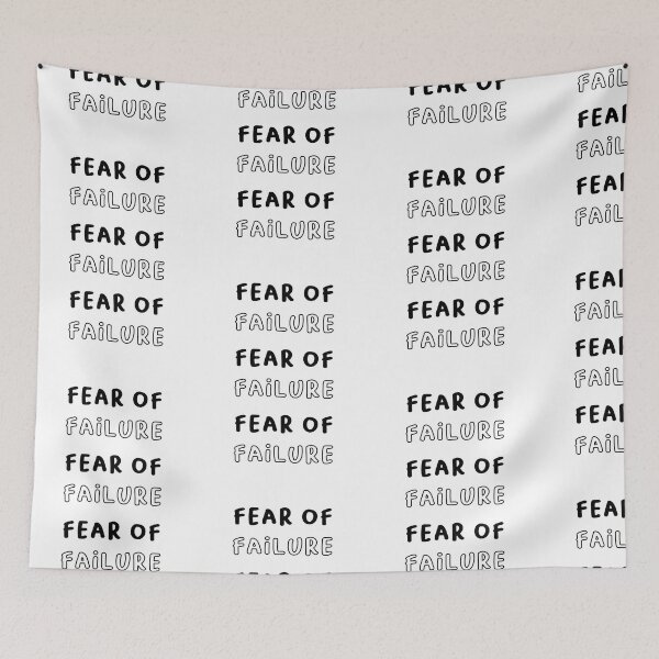 Item preview, FEAR OF FAILURE - Motivational Anxiety Awareness Design designed and sold by RM-Journey.