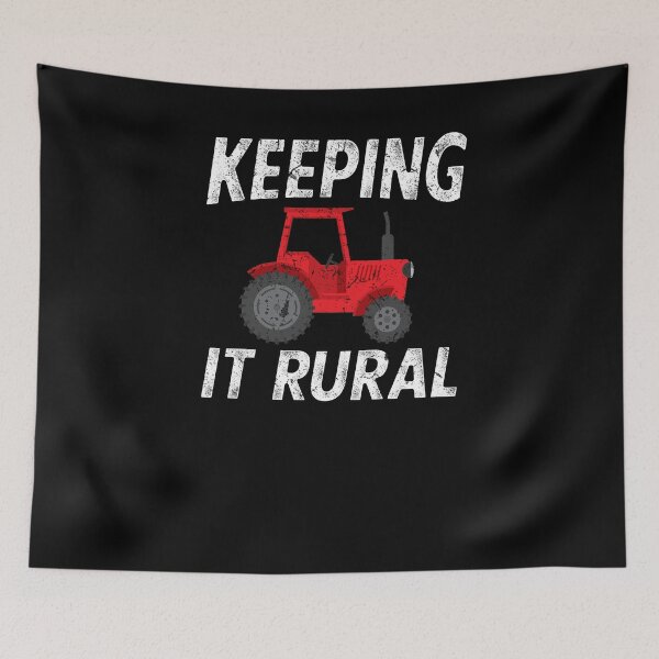 Item preview, Keeping It Rural Vintage Tractor Redneck Country T-Shirt designed and sold by LookTwice.