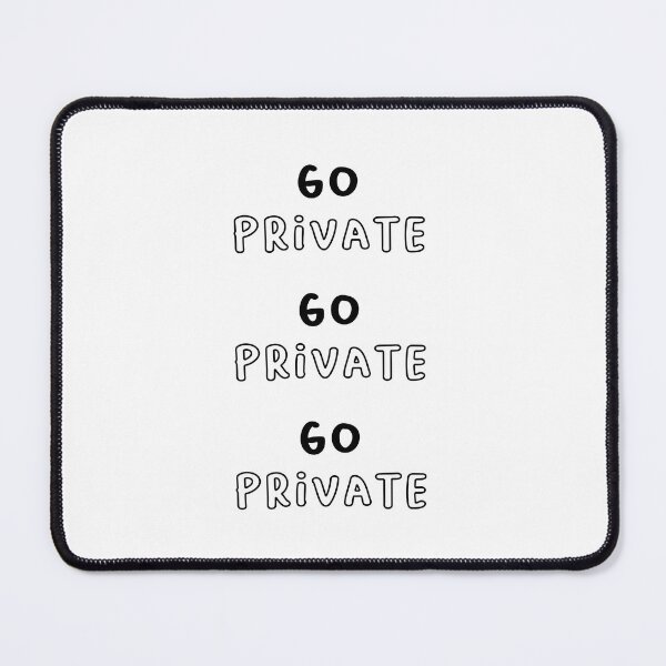 Artikelvorschau, „GO PRIVATE – Mysteriöses Privatpersonen-Design“ entworfen und verkauft von RM-Journey.