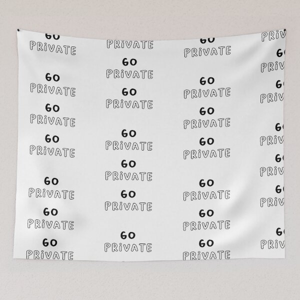 Item preview, "GO PRIVATE - Mysterious Private Person Design" designed and sold by RM-Journey.