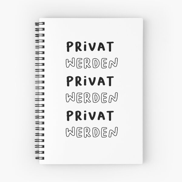 Artikelvorschau, „PRIVAT WERDEN – Design der deutschen Datenschutzerklärung“ entworfen und verkauft von RM-Journey.