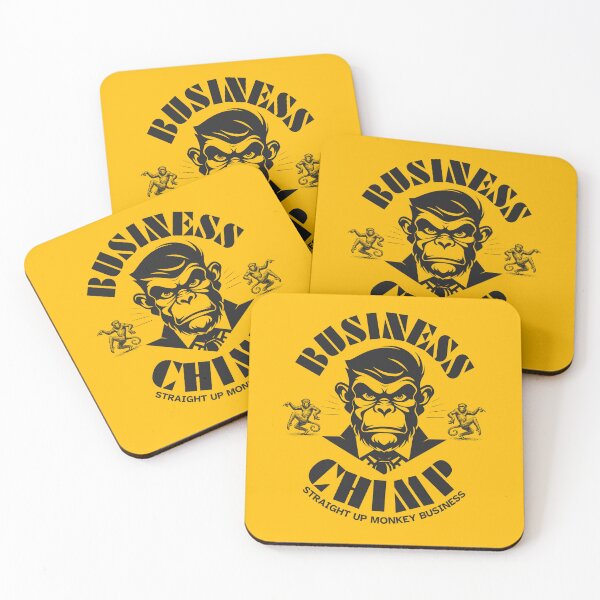 Item preview, Business Chimp - Straight Up Monkey Business designed and sold by UNK-Fatigues.