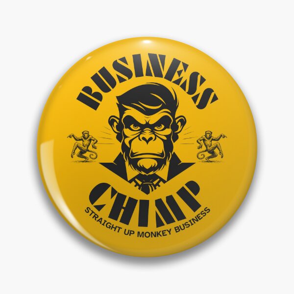 Item preview, Business Chimp - Negocios de monos designed and sold by UNK-Fatigues.