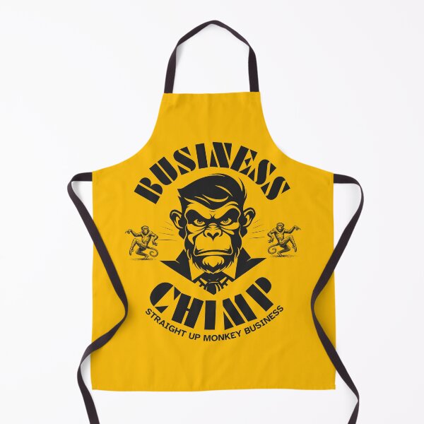 Item preview, Business Chimp - Straight Up Monkey Business designed and sold by UNK-Fatigues.