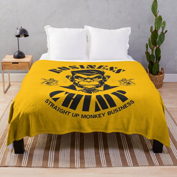 Item preview, Business Chimp - Straight Up Monkey Business designed and sold by UNK-Fatigues.