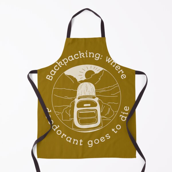 Item preview, Backpacking: where deodorant goes to die designed and sold by Carritz.