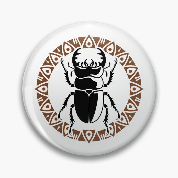 Item preview, Tribal Geometric Beetle Frame Design designed and sold by theartfulaspie.