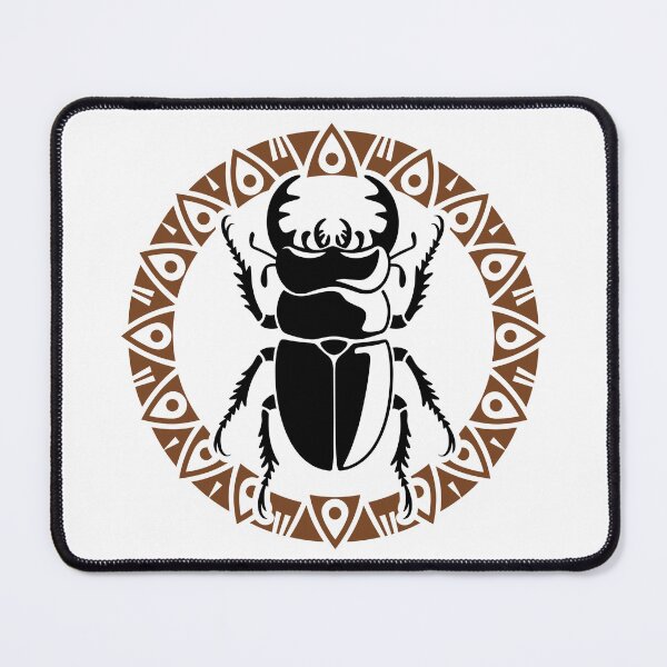Item preview, Tribal Geometric Beetle Frame Design designed and sold by theartfulaspie.