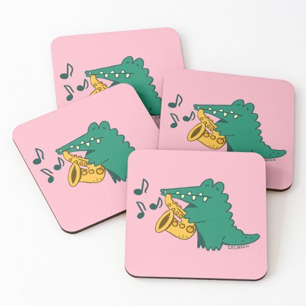 Item preview, Jazzy Saxophone Crocodile designed and sold by Gremren.