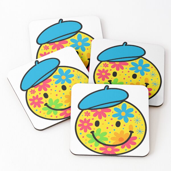 Item preview, Flower Power Happy Face designed and sold by dreamvisionsKG.