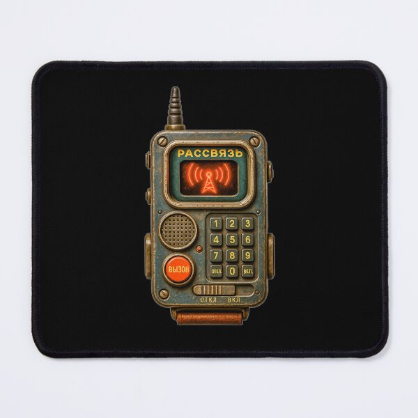 Item preview, Retro Soviet Communicator – Vintage Tech Pop Design designed and sold by Michael van der Hoorn.