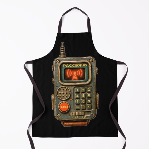 Item preview, Retro Soviet Communicator – Vintage Tech Pop Design designed and sold by Michael van der Hoorn.
