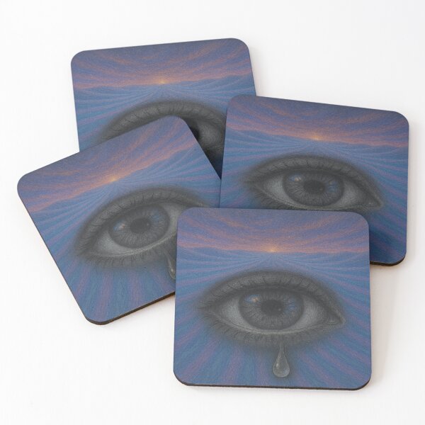 Item preview, Mystic Blues – Psychedelic Eye Art with Dreamscape Colors designed and sold by Studio Reverie.