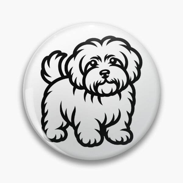 Item preview, Coton de Tulear Fluffy Dog Design designed and sold by theartfulaspie.