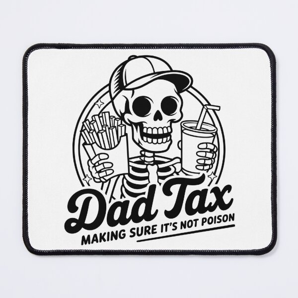 Item preview, Dad Tax Snack Stealing Funny Design designed and sold by theartfulaspie.