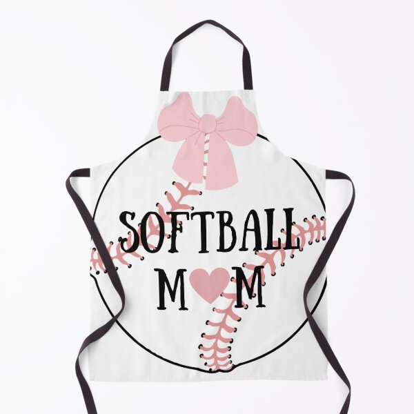 Item preview, Pink Softball with Bow – "Softball Mom" Design Pink Cute designed and sold by PJZShop.