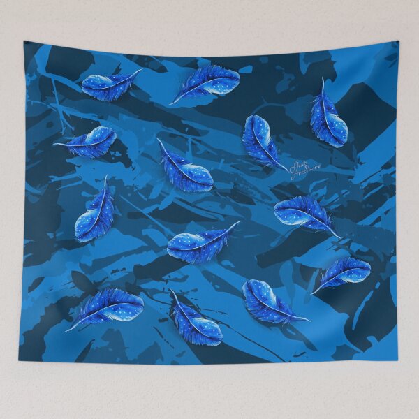 Item preview, Fluffy Floating Feathers designed and sold by Fluid Artzworx.