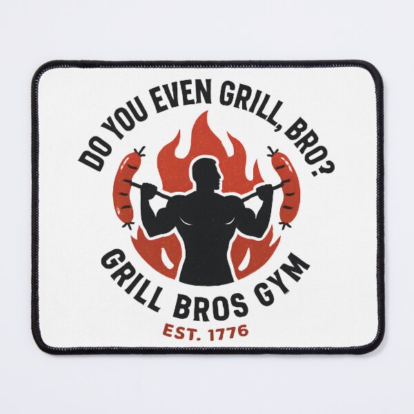 Item preview, Do You Even Grill Bro Funny BBQ designed and sold by Junkie-Worx.