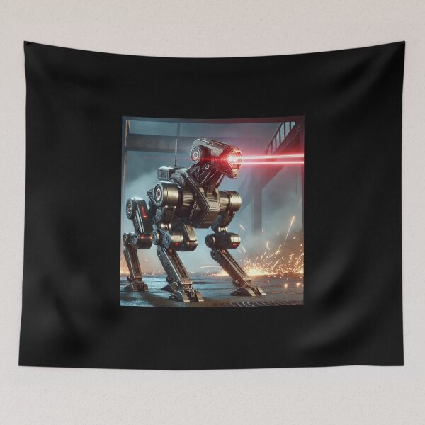 Item preview, Tesla bot designed and sold by TEEJAMBOREE.