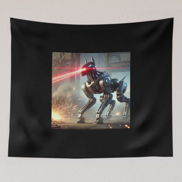 Item preview, Tesla bot designed and sold by TEEJAMBOREE.