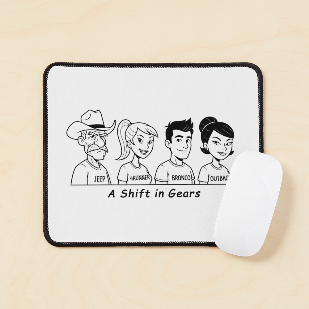 Item preview, Mouse Pad designed and sold by AShiftInGears.