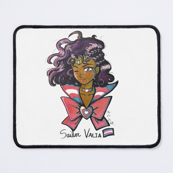 Item preview, Sailor Valia – Trans Pride Magical Girl Art designed and sold by msheathrfeathr.