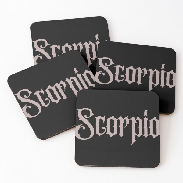 Item preview, Gothic Scorpio Zodiac Sign designed and sold by Hellofriendco.