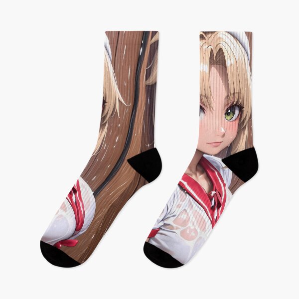 Item preview, Mordred Red Saber Sauna Power Fate Grand Order Game Girl designed and sold by mildaclairmo.