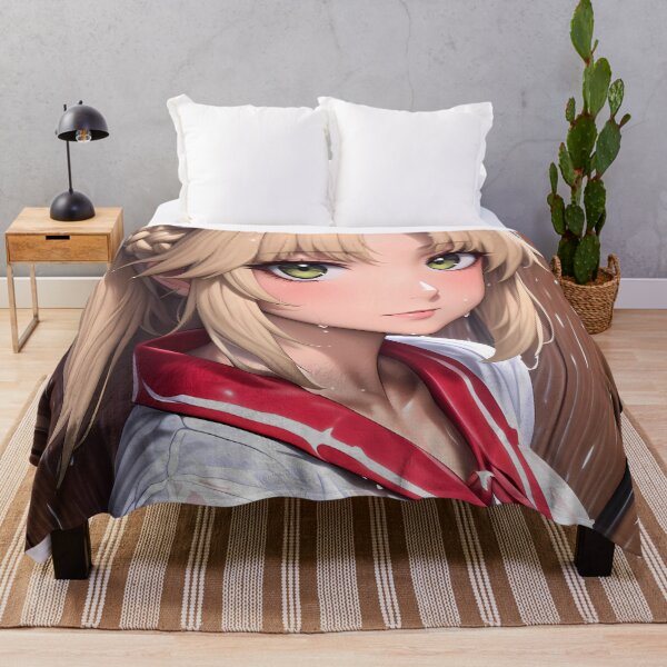 Item preview, Mordred Red Saber Sauna Power Fate Grand Order Game Girl designed and sold by mildaclairmo.