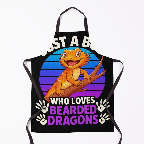 Item preview, Just a Boy Who Loves Bearded Dragons – Cute Reptile Pet Lover Design designed and sold by haitrieuic96.