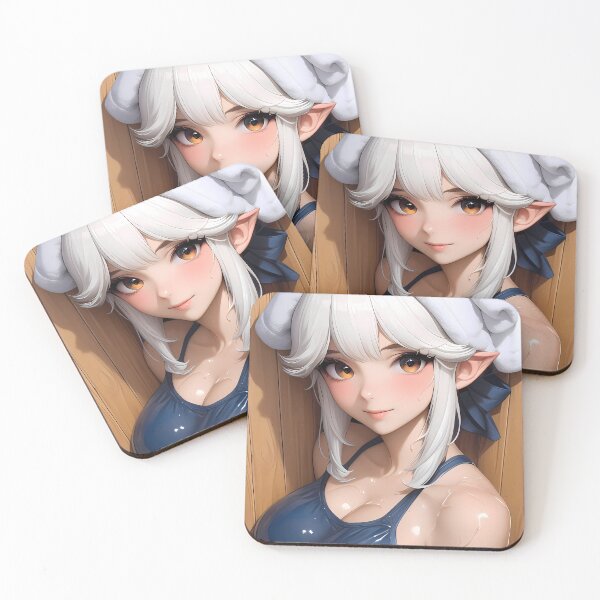 Item preview, Ningguang Elf Sauna Grace Genshin Impact Game Girl designed and sold by mildaclairmo.