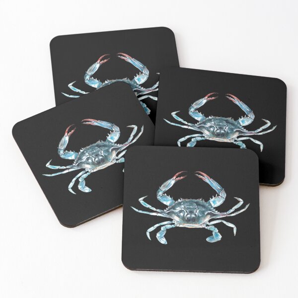 Item preview, Blue Crab Portrait designed and sold by Futurebeachbum.