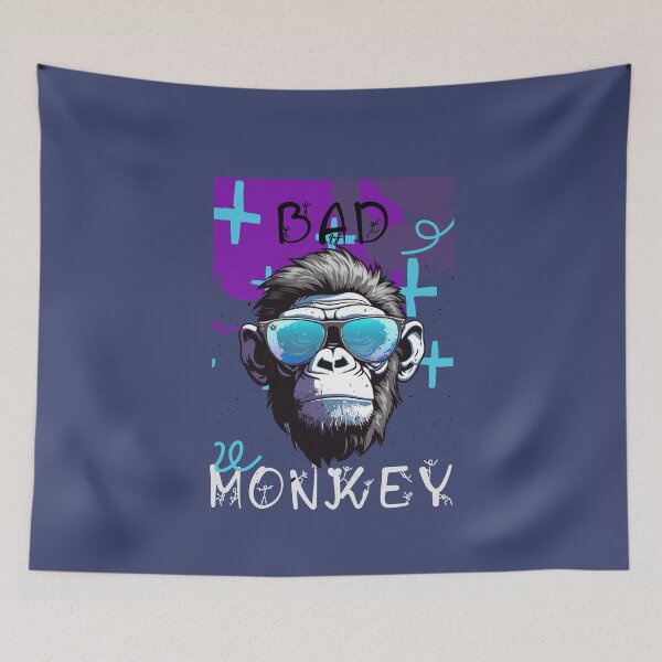 Item preview, Bad Monkey. Graphics available at Diverse Products. MJLO designed and sold by MJLO STORY TIME.