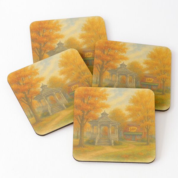 Item preview, Stars Hollow - Gilmore Girls Watercolor designed and sold by coastalquillco.