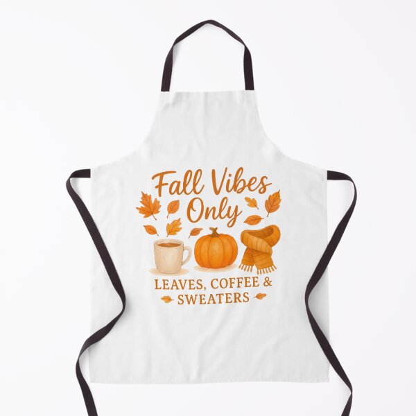 Item preview, Fall Vibes Only Autumn Coffee Pumpkin Sweater Weather Design designed and sold by tigger shop.
