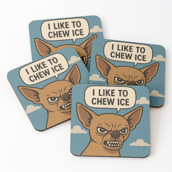 Item preview, ICE Eating Chihuahua designed and sold by Criticalthink.