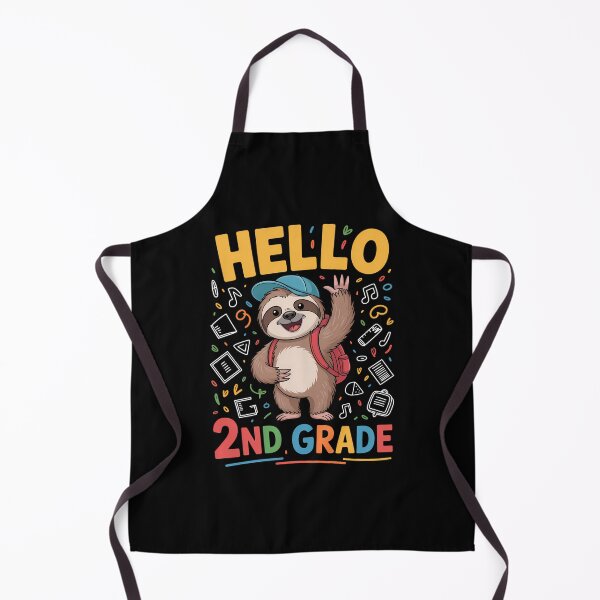 Item preview, Hello 2nd Grade Sloth Backpack 1st Day Of School designed and sold by brynatshop.
