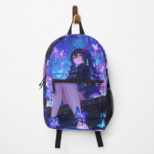 Item preview, Hu Tao Genshin Impact Anime Pyro Guide Wisteria Night Whimsy designed and sold by mildaclairmo.