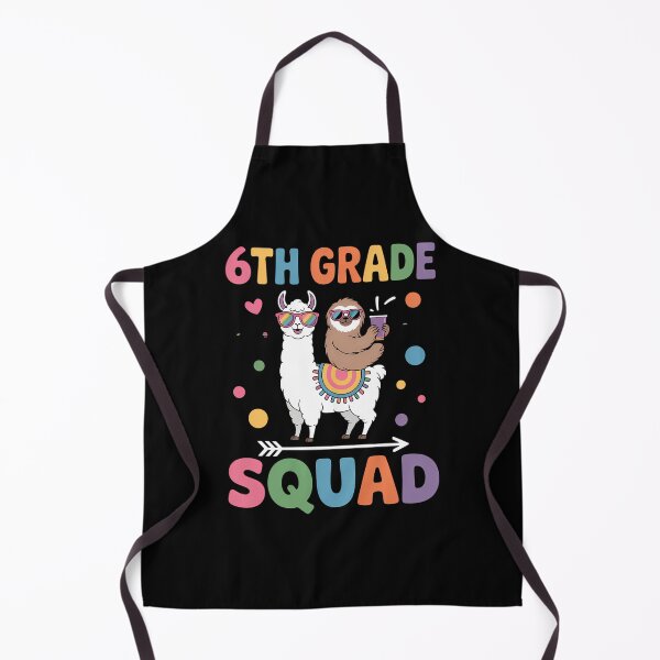 Item preview, Team 6th Grade Squad Teacher 1st Day of School designed and sold by brynatshop.