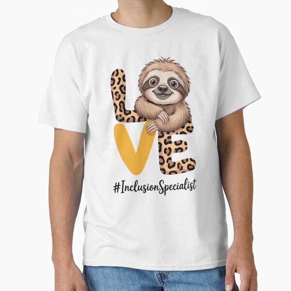 Item preview, Love Sloth Inclusion Specialist Teacher Back To School Squad designed and sold by brynatshop.