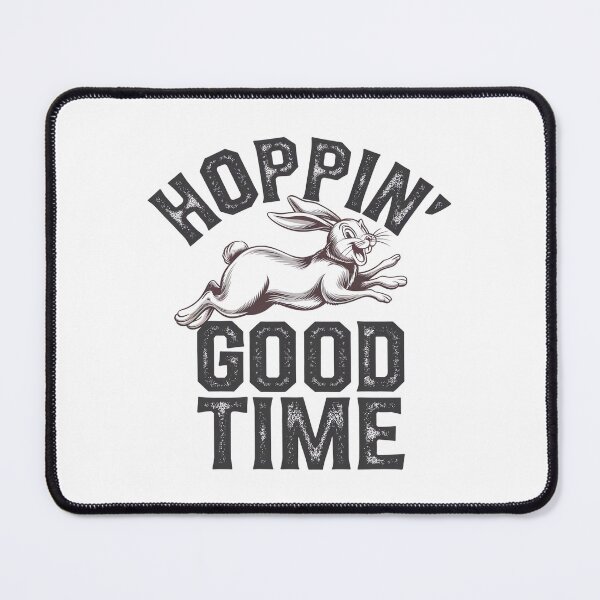 Item preview, Hoppin’ Good Time – Playful Rabbit in Motion designed and sold by Taans-Creation.