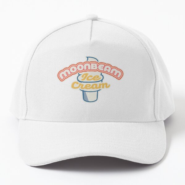 Aperçu de l'œuvre Moonbeam Ice Cream (Benson Boone) - Logo officiel du clip « Mr. Electric Blue » créée et vendue par GoldenYearsCo.
