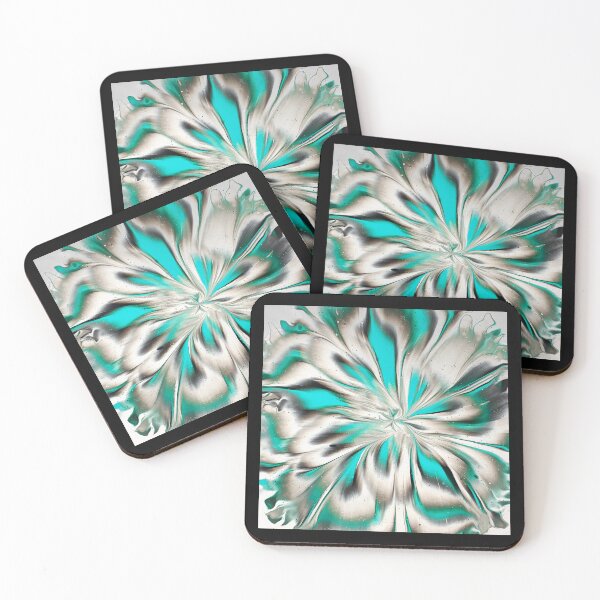Item preview, Surreal Green Dark Flower  designed and sold by JenGo Creative.