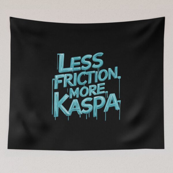 Item preview, Kaspa Doesn’t Fork for Feelings designed and sold by RadDeck.