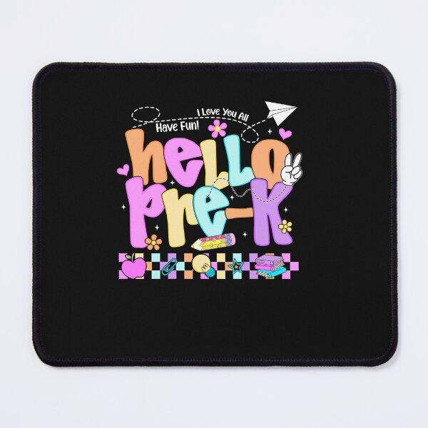 Item preview, Hello Pre-K First Day of Back To School Teacher Girls Kids designed and sold by TalalosART.