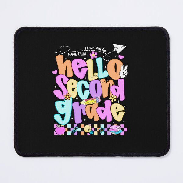 Item preview, Hello Second Grade First Day of Back To School Teacher Girls Kids designed and sold by TalalosART.